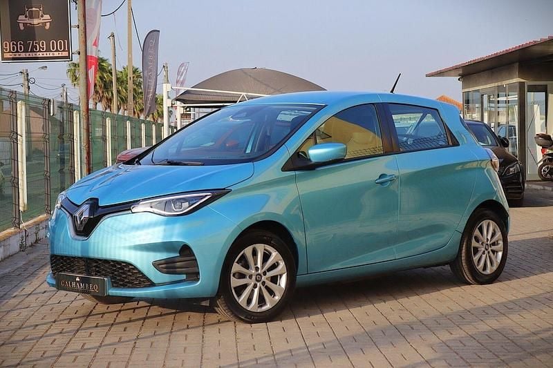 Azul Usado 2021 Renault Zoe Equilibre Citadino | € 15.990 (Preço justo) - Imagem 1/4