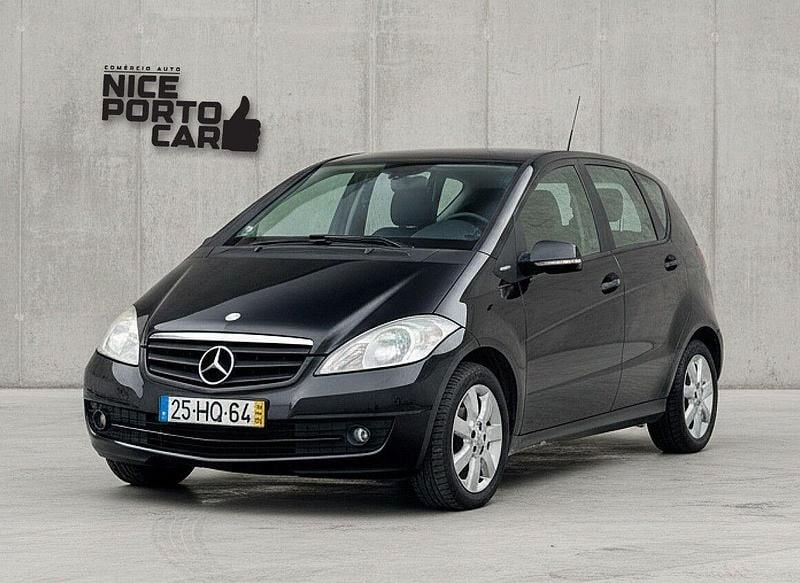 Preto Usado 2009 Mercedes A150 Elegance | € 6.900 (Preço justo) - Imagem 1/4