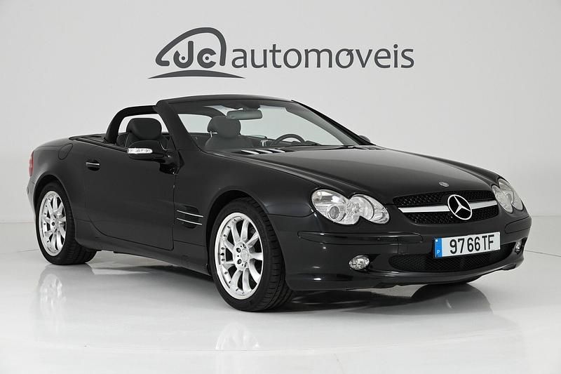 Preto Usado 2002 Mercedes SL500 Cabrios | € 43.900 - Imagem 1/4