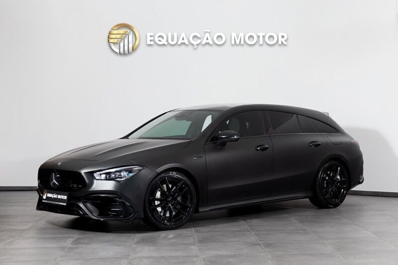 Preto Usado 2019 Mercedes CLA35 AMG Shooting Brake AMG Carrinha | € 43.900 - Imagem 1/4