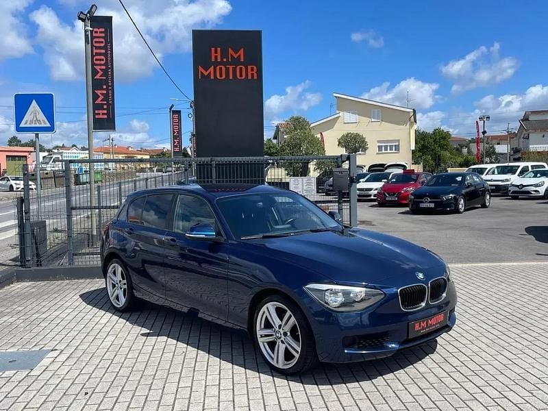 Azul Usado 2012 BMW 118 Citadino | € 12.900 (Preço elevado) - Imagem 1/4