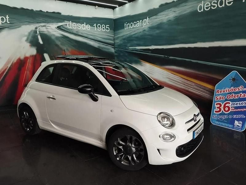 Branco Usado 2021 Fiat 500 | € 10.999 (Preço justo) - Imagem 1/4