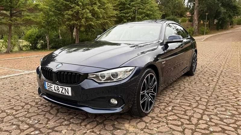 Azul Usado 2016 BMW 420 M Performance Citadino | € 22.000 - Imagem 1/4