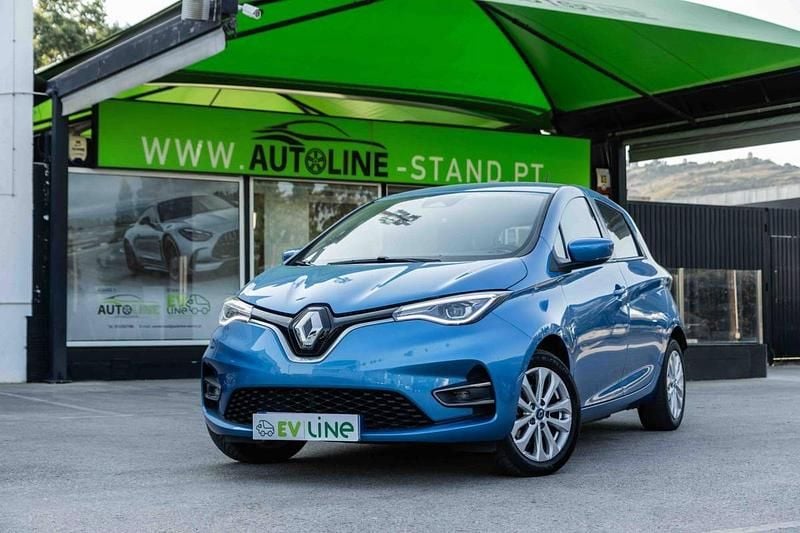 Azul Usado 2020 Renault Zoe Citadino | € 14.900 - Imagem 1/4