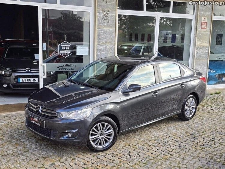 Cinza Usado 2013 Citroën C-Elysee I Exclusive Sedan | € 7.950 (Preço justo) - Imagem 1/1