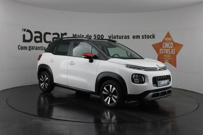 Branco Usado 2021 Citroën C3 Aircross Feel SUV | € 12.999 (Bom preço) - Imagem 1/3