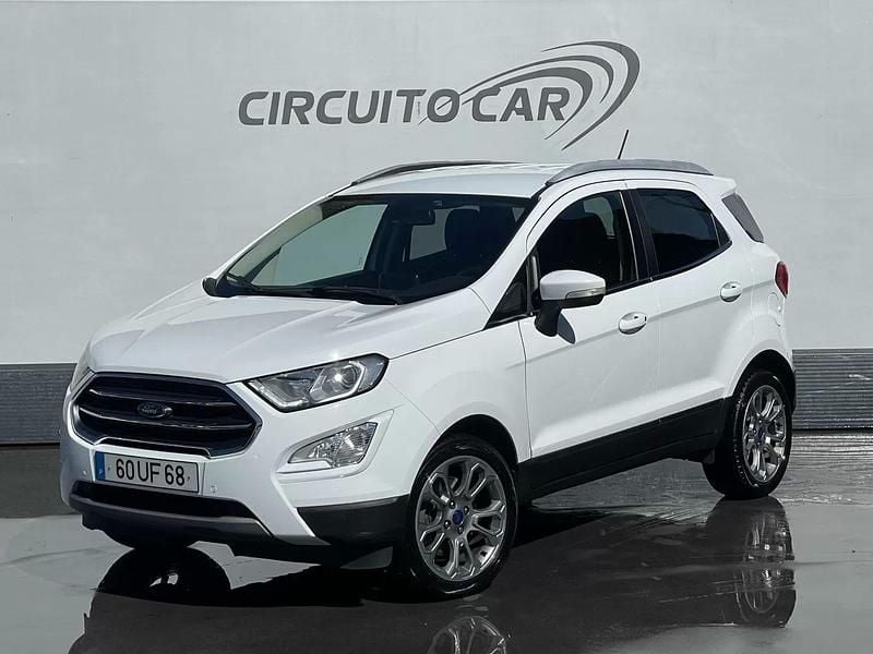 Branco Usado 2018 Ford Ecosport Titanium SUV | € 16.995 (Preço elevado) - Imagem 1/4