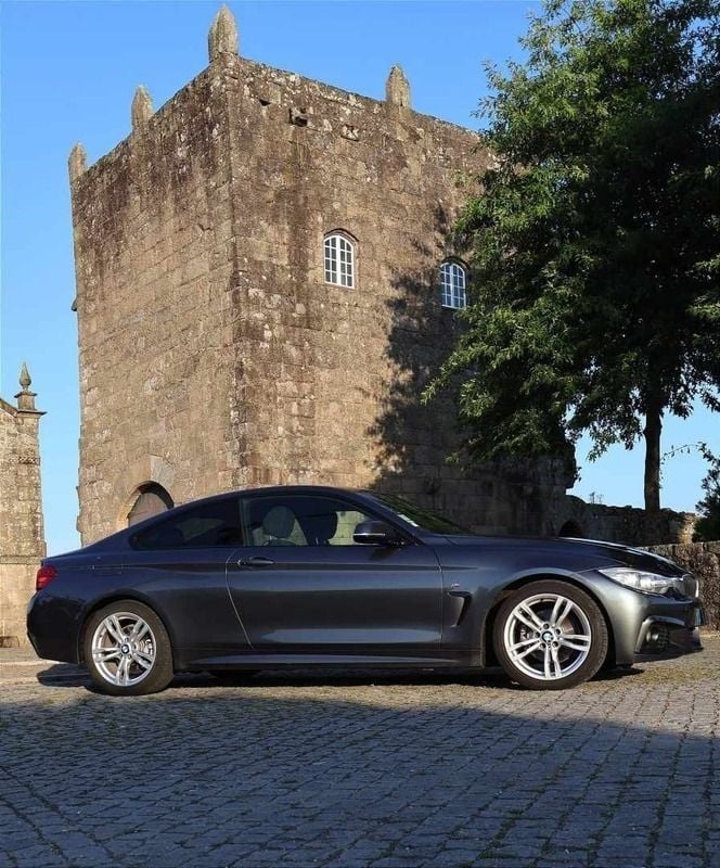 Usado BMW 420 184 HP (135 kW) 2014 Cinzento Coupé