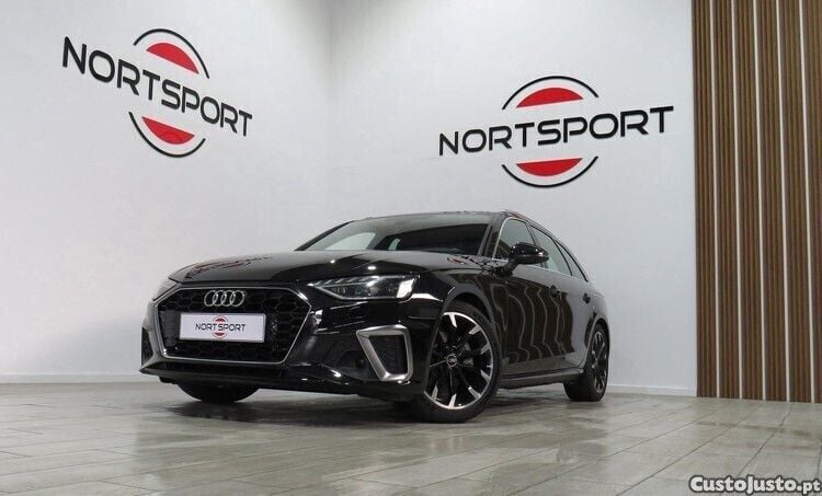 Preto Usado 2021 Audi A4 S-Line Carrinha | € 31.500 - Imagem 1/1