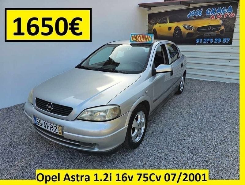 Cinzento Usado 2001 Opel Astra | € 1.650 (Preço justo) - Imagem 1/4