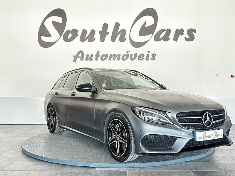 Cinza Usado 2018 Mercedes C350 AMG Carrinha | € 21.890 - Imagem 1/4
