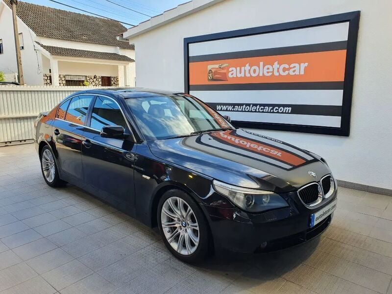 Preto Usado 2005 BMW 535 Sedan | € 17.900 - Imagem 1/4