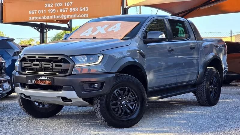 Cinzento Usado 2022 Ford Ranger Raptor Pickup | € 48.500 (Preço justo) - Imagem 1/4
