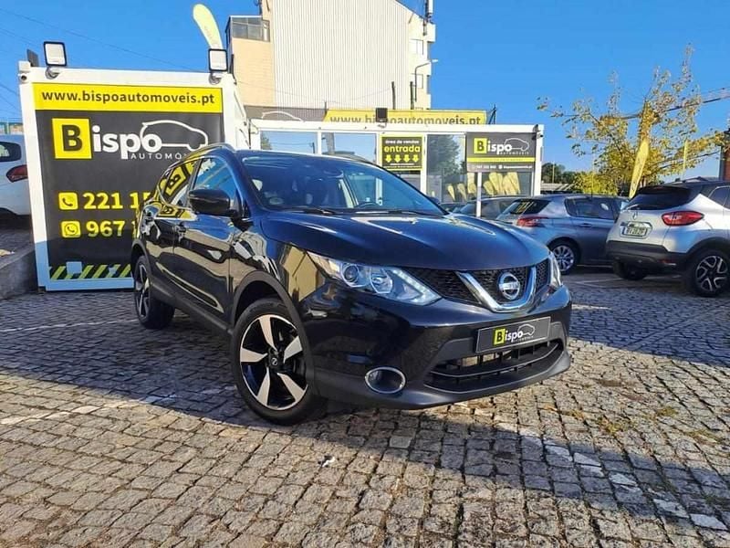Preto Usado 2016 Nissan Qashqai N-Connecta SUV | € 14.997 (Preço justo) - Imagem 1/4