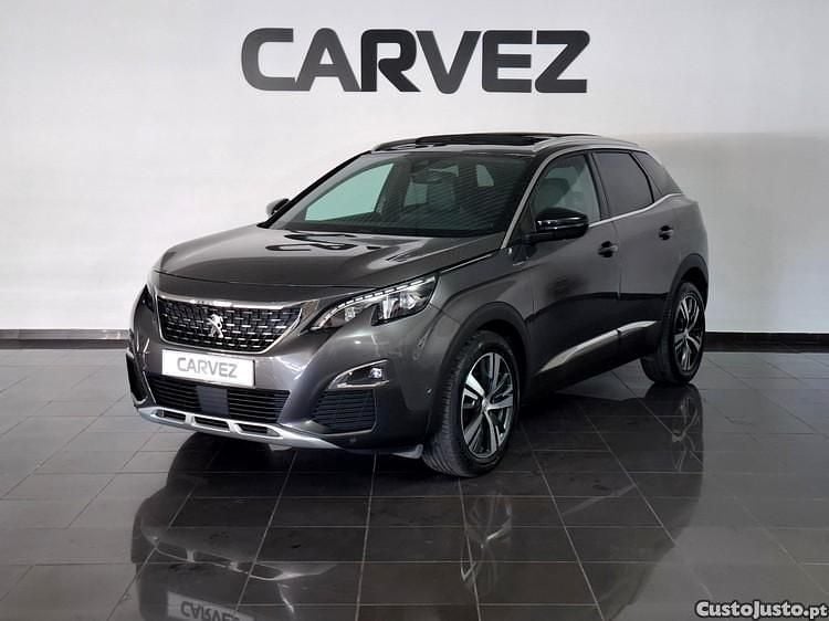 Usado Peugeot 3008 GT-line 130 HP (95 kW) 2018 Cinza SUV