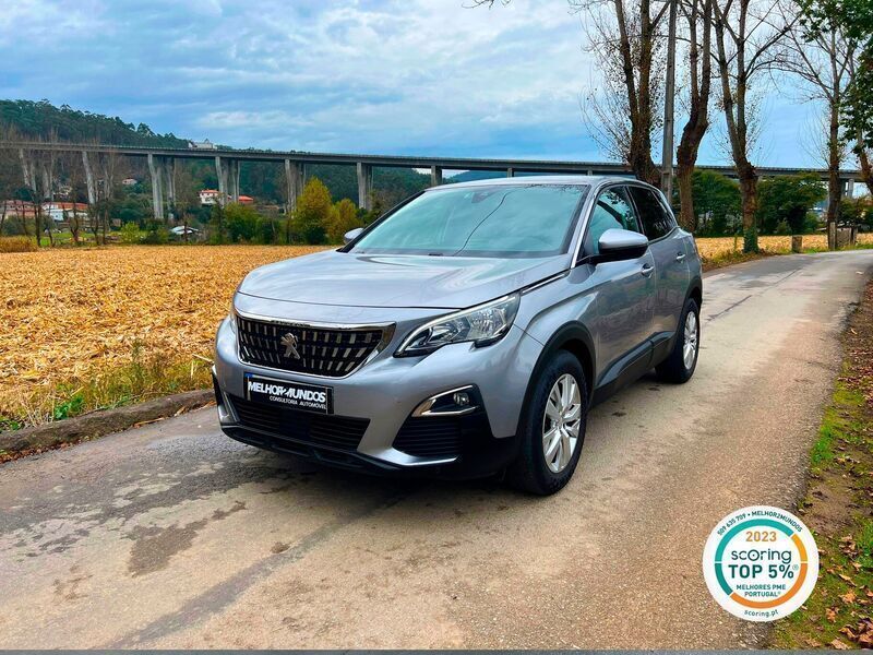 Cinzento Usado 2019 Peugeot 3008 Active SUV | € 16.500 (Bom preço) - Imagem 1/4