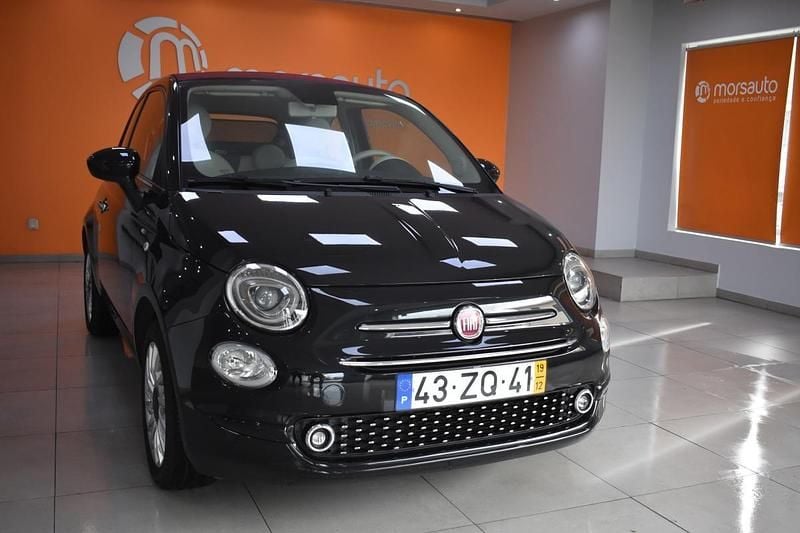 Usado Fiat 500C Lounge 69 HP (50 kW) 2019 Preto Cabrios