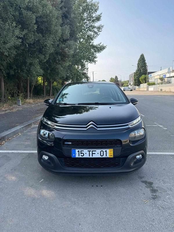 Preto Usado 2017 Citroën C3 Citadino | € 9.500 (Preço justo) - Imagem 1/4