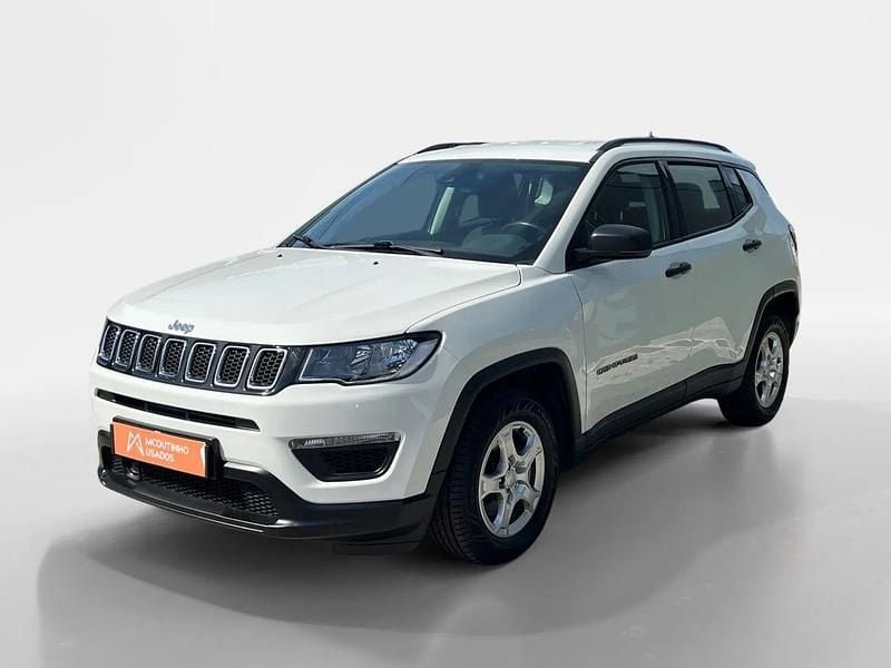 Branco Usado 2021 Jeep Compass Sport SUV | € 19.421 (Super Preço) - Imagem 1/4