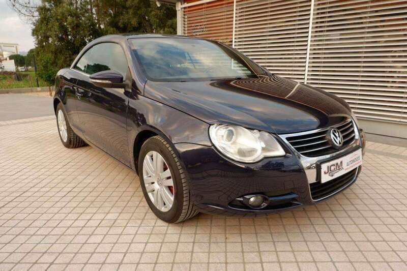 Usado VW Eos 122 HP (89 kW) 2008 Azul Cabrios