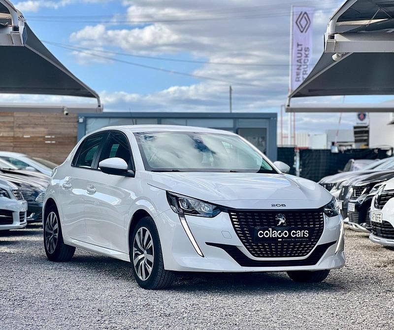 Branco Usado 2020 Peugeot 208 Active Citadino | € 15.900 (Preço elevado) - Imagem 1/4