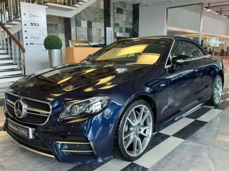 Azul Usado 2019 Mercedes E53 AMG AMG Cabrios | € 68.900 - Imagem 1/4