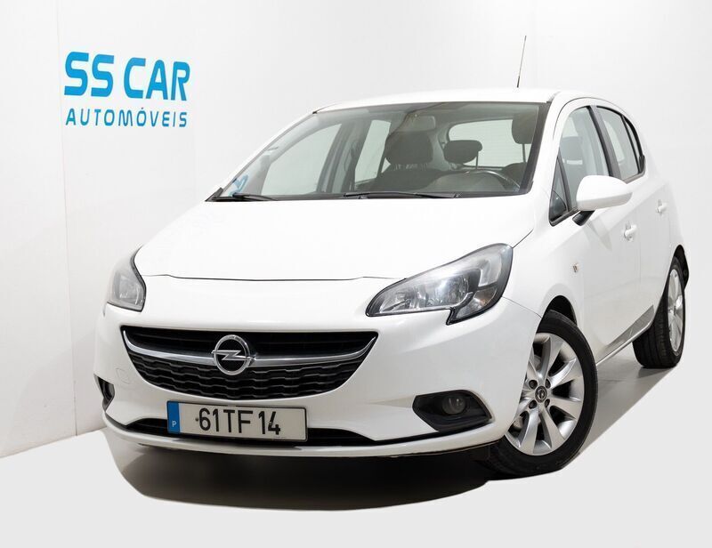 Branco Usado 2017 Opel Corsa Dynamic | € 8.890 (Bom preço) - Imagem 1/4