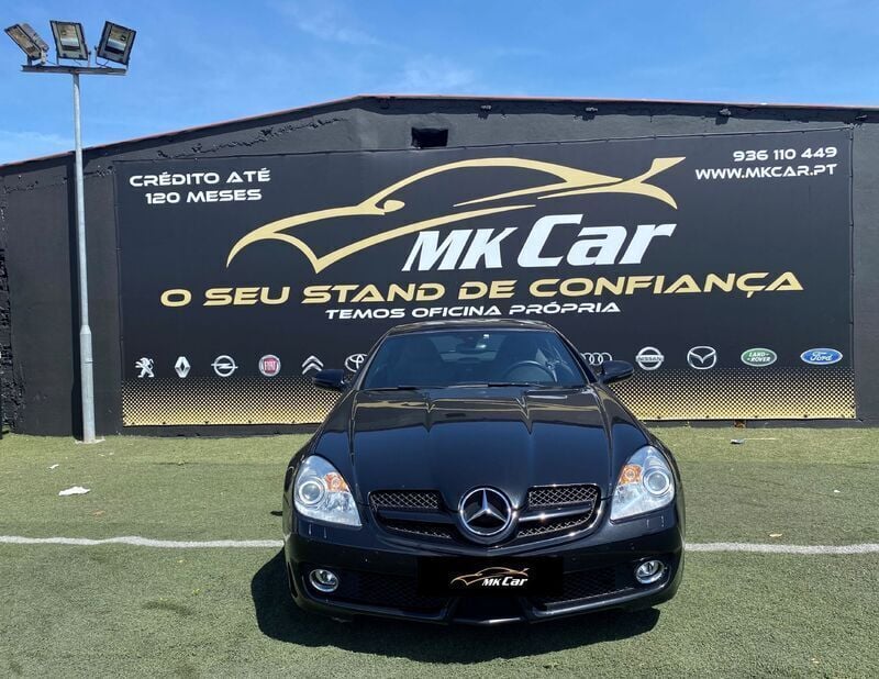 Usado Mercedes SLK200 183 HP (134 kW) 2008 Preto Cabrios