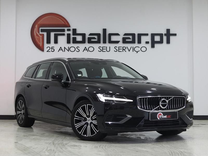 Preto Usado 2021 Volvo V60 Inscription Carrinha | € 26.900 (Bom preço) - Imagem 1/4