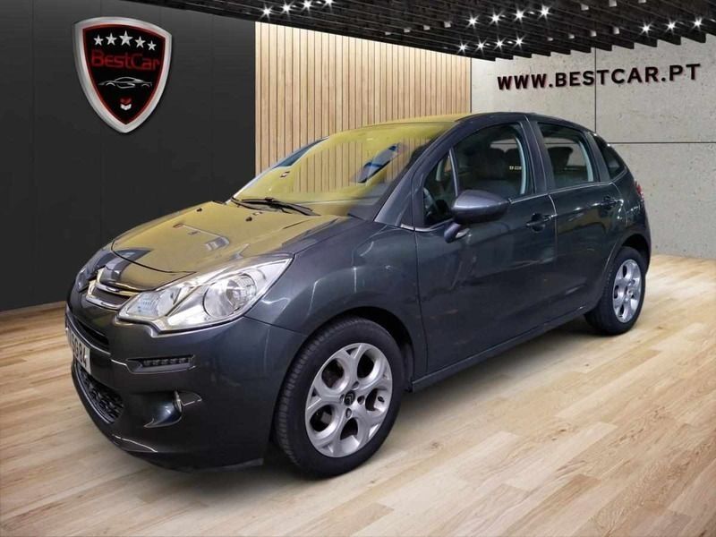 Cinzento Usado 2016 Citroën C3 Citadino | € 9.950 (Preço elevado) - Imagem 1/4