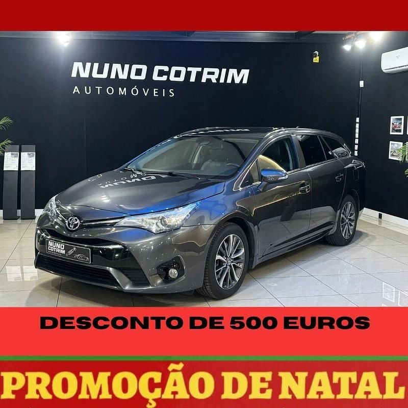 Cinza Usado 2016 Toyota Avensis Carrinha | € 16.900 - Imagem 1/4