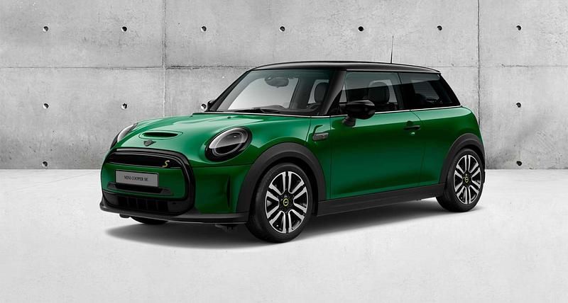 British racing green iv metalizado (cor comemorativa Usado 2021 Mini Cooper SE Citadino | € 18.990 (Bom preço) - Imagem 1/4