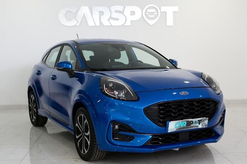 Azul Usado 2021 Ford Puma ST-Line | € 16.480 (Bom preço) - Imagem 1/4