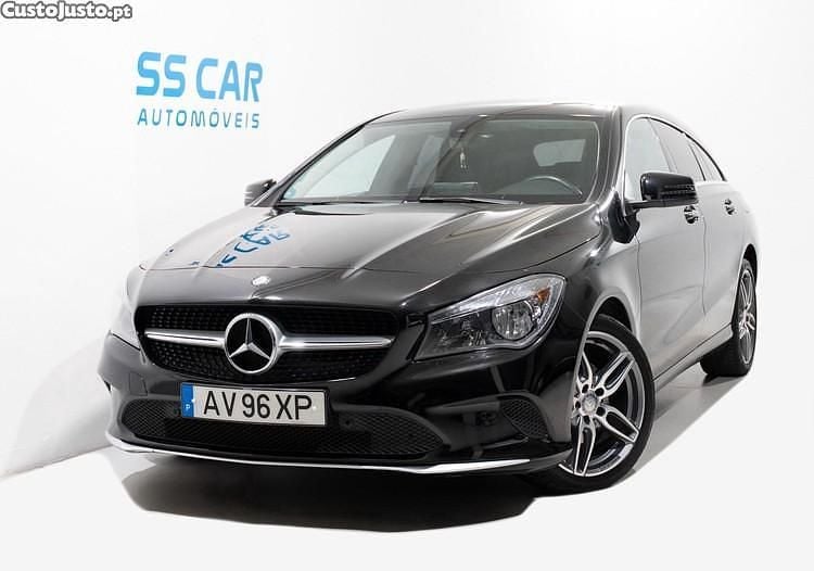 Preto Usado 2017 Mercedes CLA180 Shooting Brake Carrinha | € 16.490 (Bom preço) - Imagem 1/1