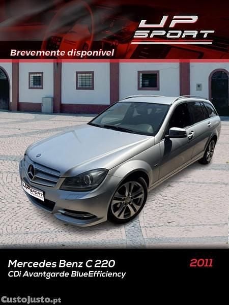 Cinza Usado 2011 Mercedes C220 Avantgarde Carrinha | € 16.500 (Preço elevado) - Imagem 1/1