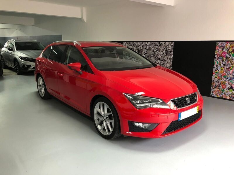 Vermelho Usado 2014 Seat Leon FR Carrinha | € 13.000 (Bom preço) - Imagem 1/4