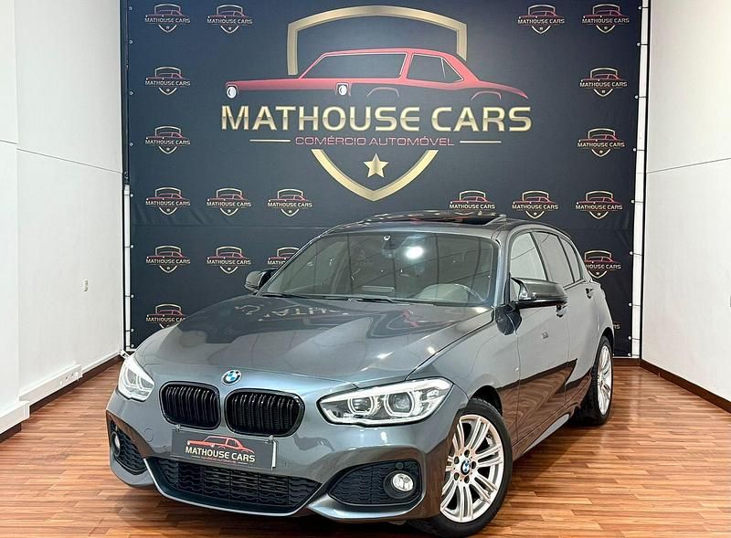 Cinza Usado 2015 BMW 116 Citadino | € 17.900 - Imagem 1/4