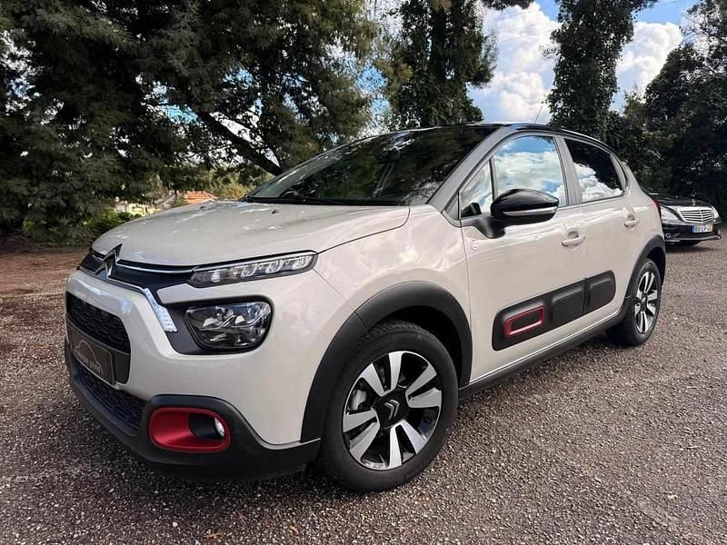 Cinza Usado 2020 Citroën C3 PureTech | € 12.875 - Imagem 1/4