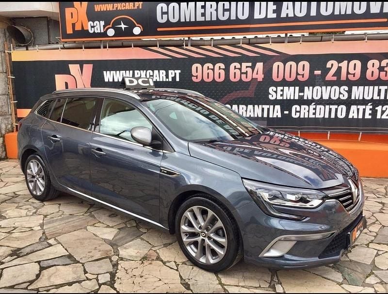 Cinza Usado 2019 Renault Mégane GT Line GT-Line Carrinha | € 13.750 (Preço justo) - Imagem 1/4