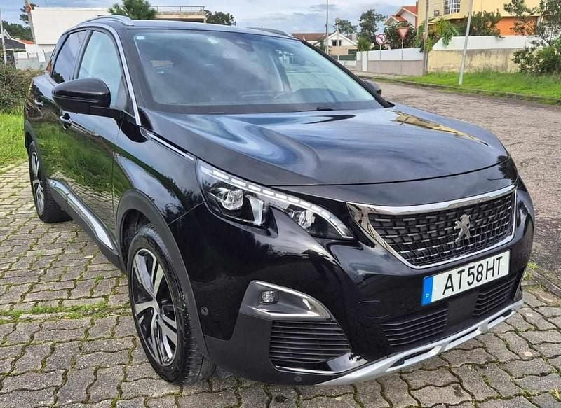 Preto Usado 2019 Peugeot 3008 Allure Sedan | € 15.999 (Super Preço) - Imagem 1/4