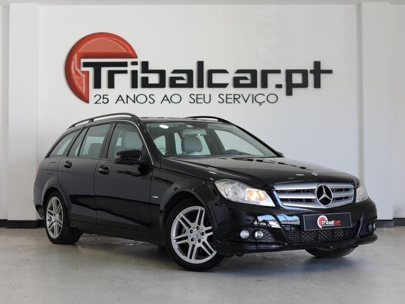 Preto Usado 2012 Mercedes C200 Avantgarde Carrinha | € 10.400 (Preço justo) - Imagem 1/4