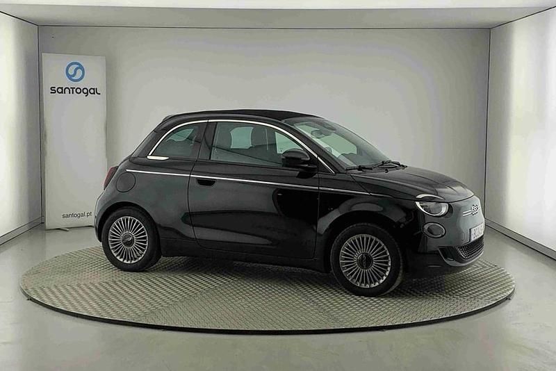 Preto Usado 2023 Fiat 500e Cabrios | € 24.200 (Preço justo) - Imagem 1/4