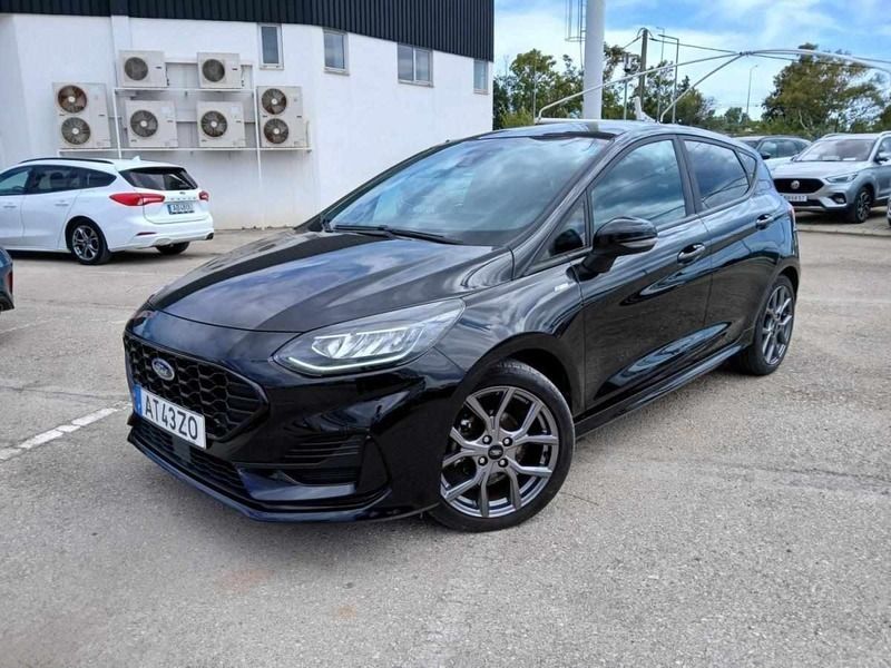 Preto Usado 2022 Ford Fiesta ST-Line Citadino | € 17.950 (Preço justo) - Imagem 1/4