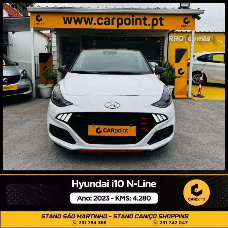 Branco Usado 2023 Hyundai i10 N Line Citadino | € 21.900 (Preço justo) - Imagem 1/4