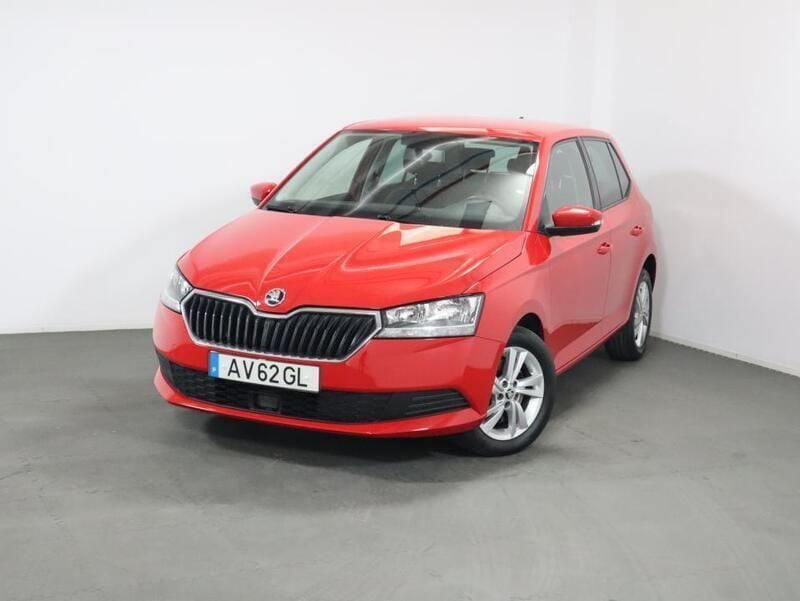 Vermelho Usado 2022 Skoda Fabia Ambition | € 12.990 (Preço justo) - Imagem 1/4