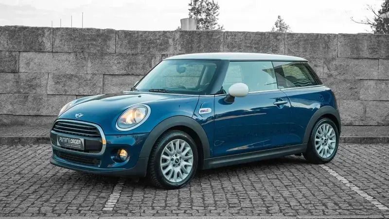 Azul Usado 2016 Mini Cooper D Citadino | € 12.850 (Preço justo) - Imagem 1/4