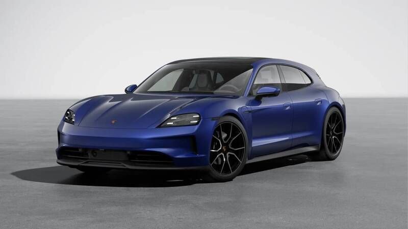 Azul gentiana metalizado Novo 2024 Porsche Taycan Sport Turismo Sedan | € 145.478 (Preço justo) - Imagem 1/4
