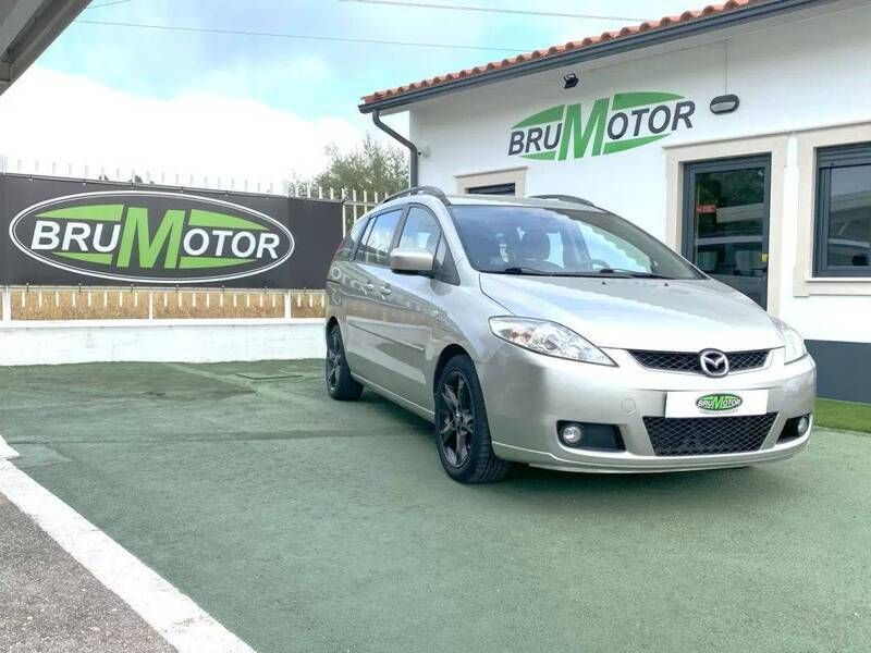Prateado Usado 2007 Mazda 5 Exclusive Monovolume | € 6.850 (Preço elevado) - Imagem 1/2