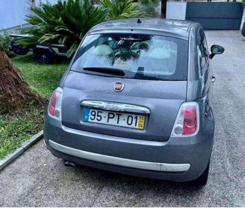 Usado Fiat 500 95 HP (69 kW) 2015 Cinzento Citadino