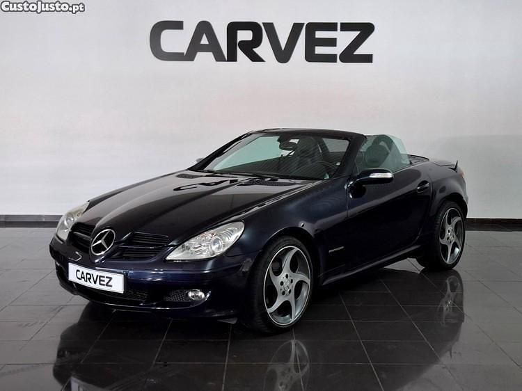 Azul Usado 2005 Mercedes SLK200 Cabrios | € 16.900 (Preço justo) - Imagem 1/1